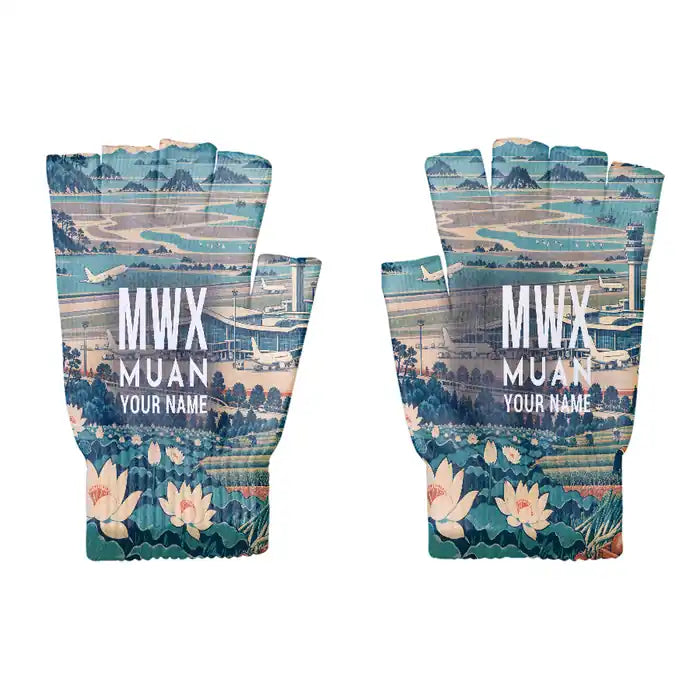 Muan International Airport (MWX) Gloves - Gloves - Cut - 3D + Name