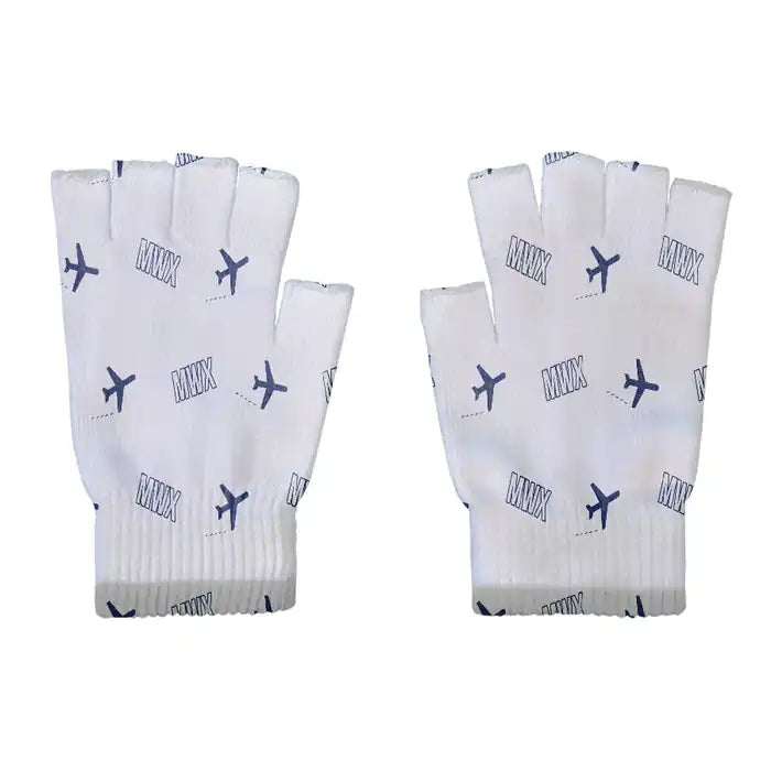 Muan International Airport (MWX) Gloves - Gloves - Cut - Pattern - Light Gray
