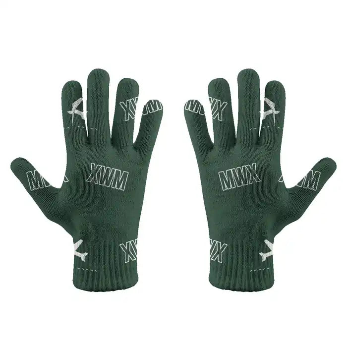 Muan International Airport (MWX) Gloves - Gloves - Full - Pattern - Dark Green