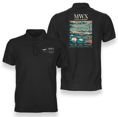 MWX - Poster - Double-Side Polo - Black
