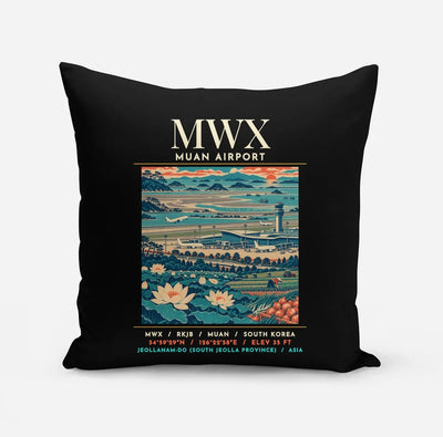 MWX - Poster - Pillow - Black