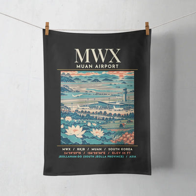 MWX - Poster - Towel - Black