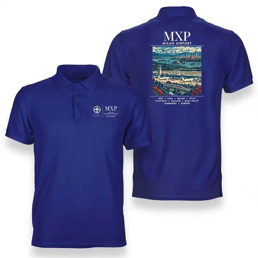 MXP - Poster - Double-Side Polo - Blue