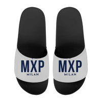 Thumbnail for Milan Malpensa International Airport Silvio Berlusconi (MXP) Slippers & Flip Flops - Slippers - Sport - Code - Light Gray
