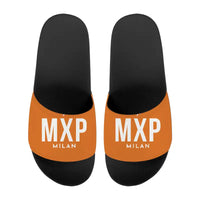 Thumbnail for Milan Malpensa International Airport Silvio Berlusconi (MXP) Slippers & Flip Flops - Slippers - Sport - Code - Orange