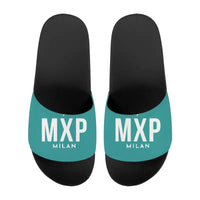 Thumbnail for Milan Malpensa International Airport Silvio Berlusconi (MXP) Slippers & Flip Flops - Slippers - Sport - Code - Turquoise