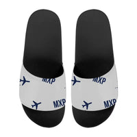 Thumbnail for Milan Malpensa International Airport Silvio Berlusconi (MXP) Slippers & Flip Flops - Slippers - Sport - Pattern - Light Gray