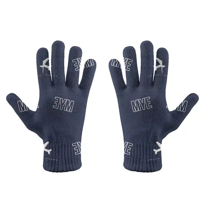 Miyakejima Airport (MYE) Gloves - Gloves - Full - Pattern - Navy Blue