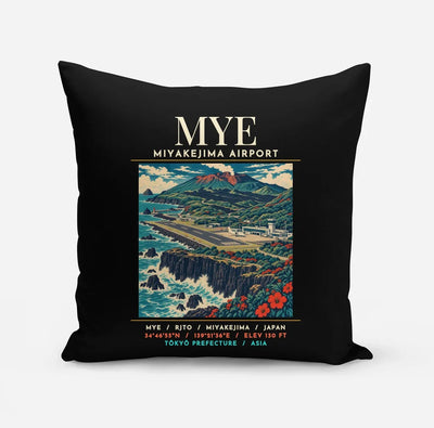 MYE - Poster - Pillow - Black