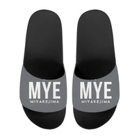 Thumbnail for Miyakejima Airport (MYE) Slippers & Flip Flops - Slippers - Sport - Code - Gray