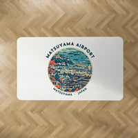 Thumbnail for Matsuyama Airport (MYJ) Carpets - Carpet Rectangle - Badge - White V2