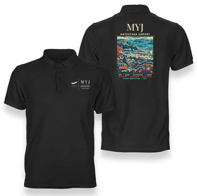 MYJ - Poster - Double-Side Polo - Black