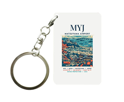 MYJ - Poster - Key Chain - White