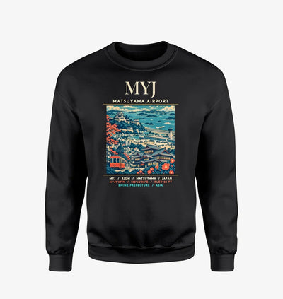 MYJ - Poster - Sweatshirt - Black