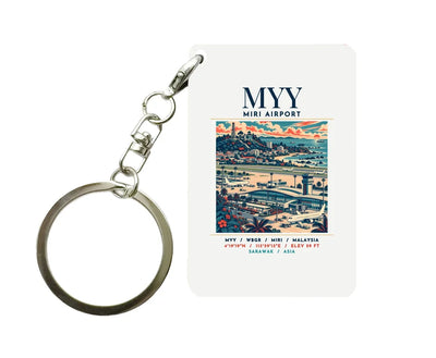 MYY - Poster - Key Chain - White