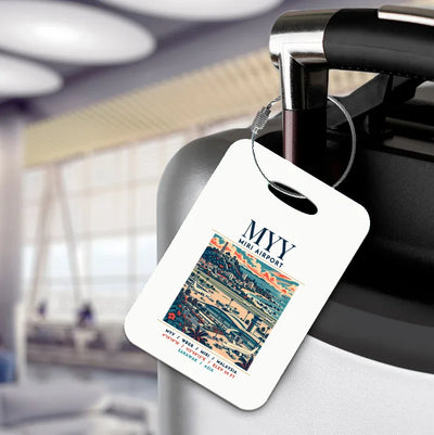 MYY - Poster - Luggage Tag - White