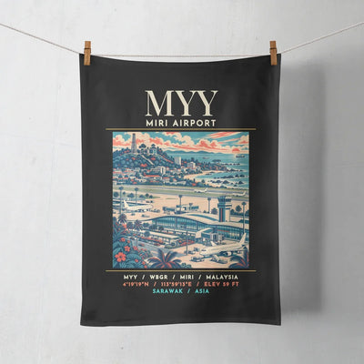 MYY - Poster - Towel - Black