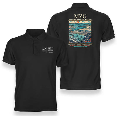 MZG - Poster - Double-Side Polo - Black
