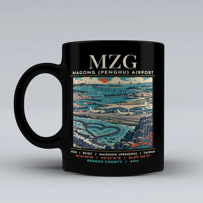 MZG - Poster - Mug - Black