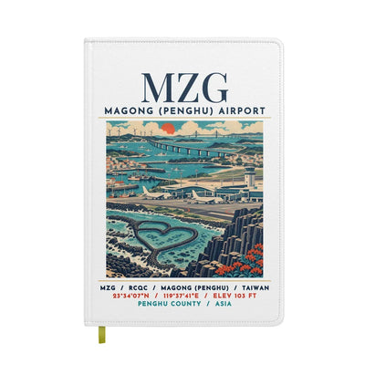 MZG - Poster - Notebook - White