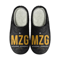 Thumbnail for Magong Airport (MZG) Slippers & Flip Flops - Slippers - Cotton - Code - Same - Black