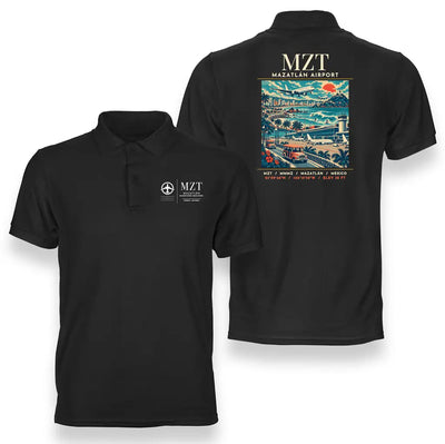 MZT - Poster - Double-Side Polo - Black