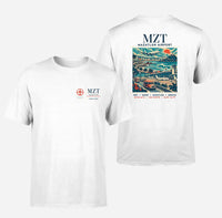 Thumbnail for MZT - Poster - Double-Side T-Shirt - White