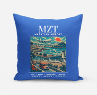 Thumbnail for MZT - Poster - Pillow - Blue