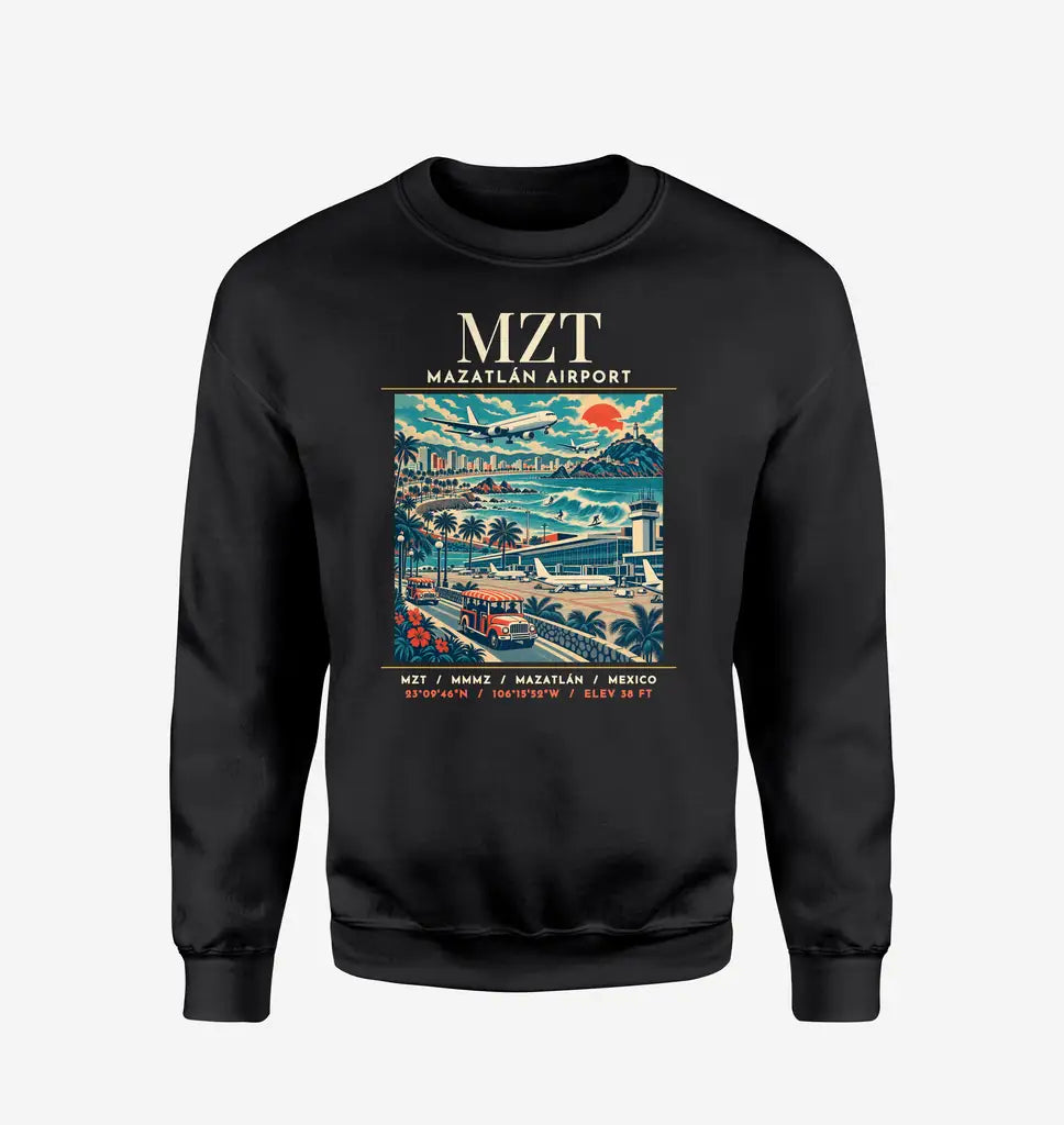 MZT - Poster - Sweatshirt - Black