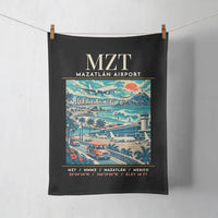 Thumbnail for MZT - Poster - Towel - Black