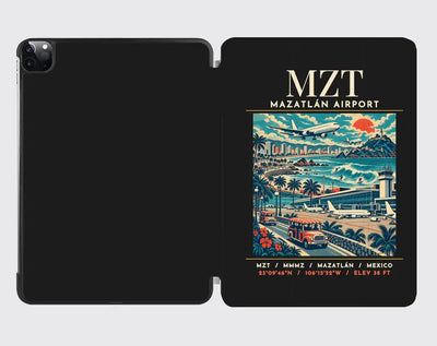MZT - Poster - iPad Case - Black