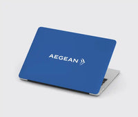 Thumbnail for Aegean Airlines design on blue macbook case