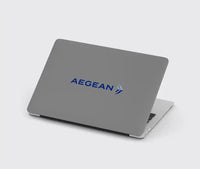 Thumbnail for Aegean Airlines design on gray macbook case