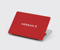 Thumbnail for Aegean Airlines design on red macbook case
