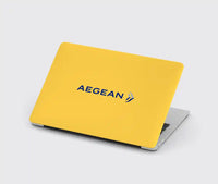 Thumbnail for Aegean Airlines design on yellow macbook case