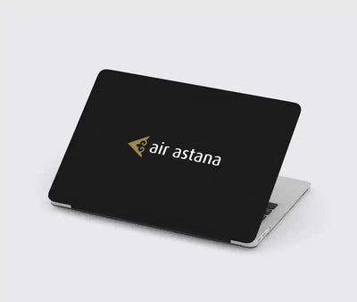 Air Astana design on black macbook case