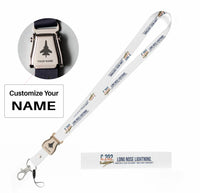 Thumbnail for Macchi C.202 Folgore seat belt lanyard - white with name