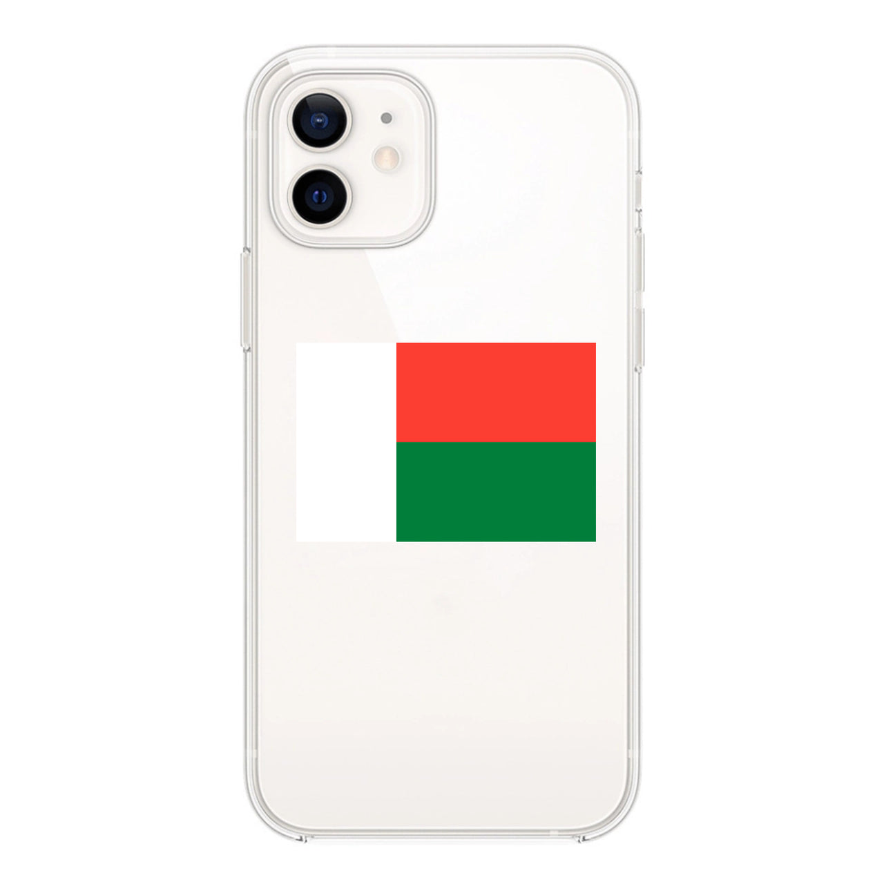 Madagascar Designed Transparent Silicone iPhone Cases