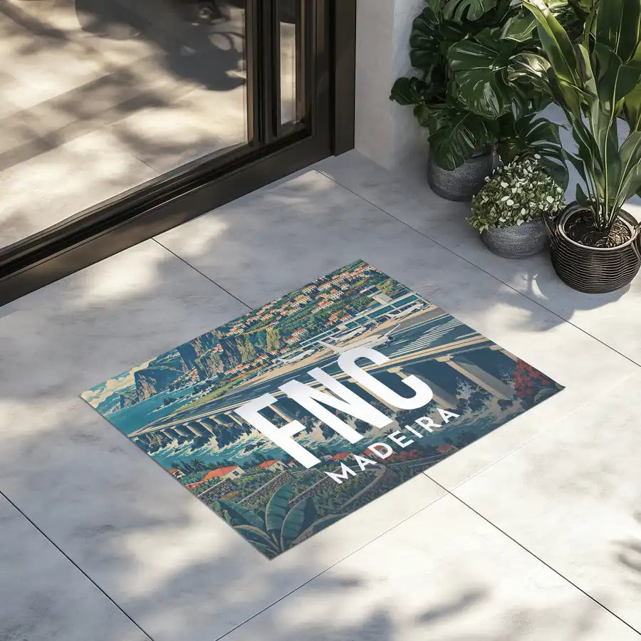 Madeira Cristiano Ronaldo Airport (FNC) door mat
