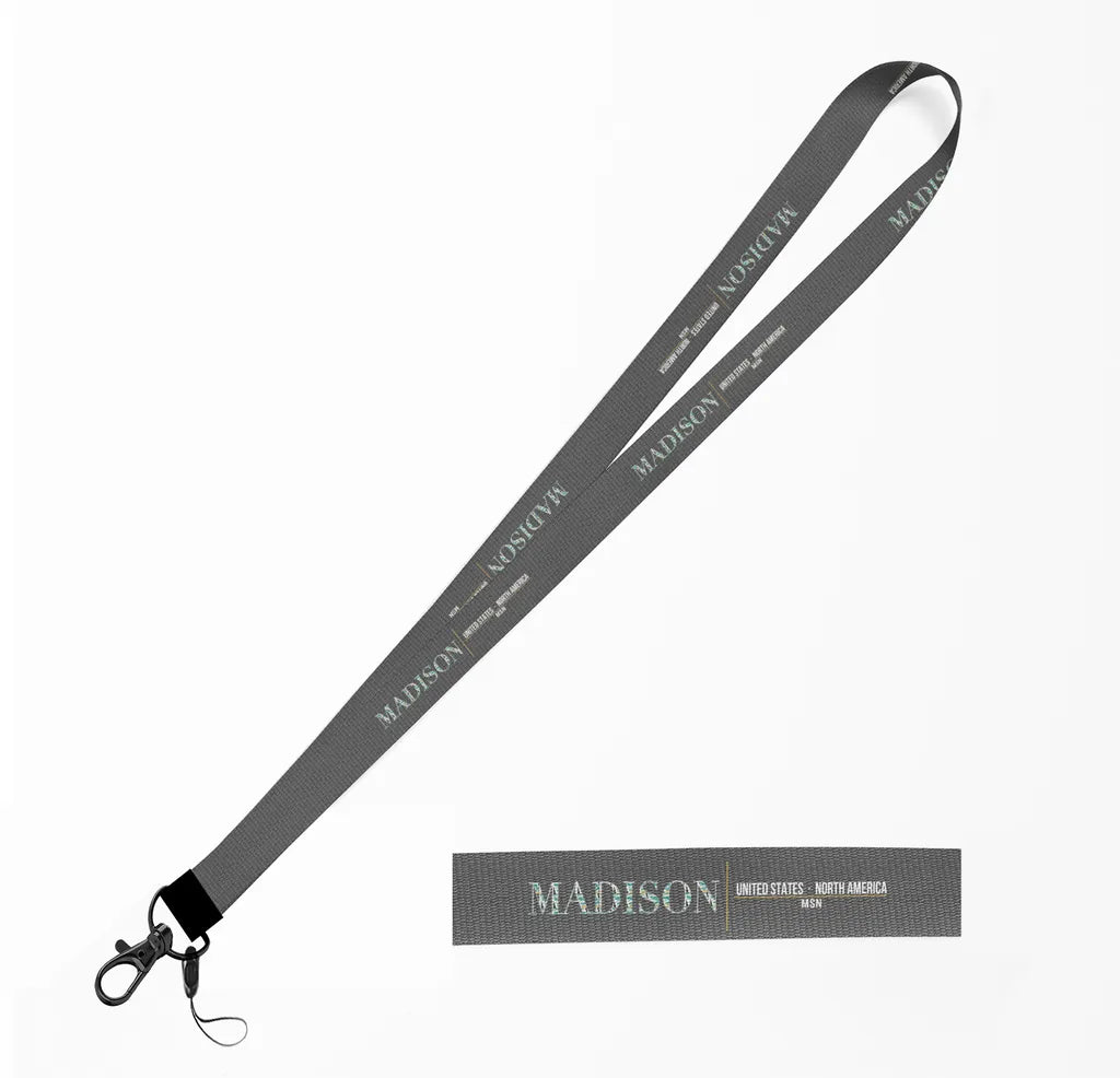 Madison City Series lanyard - gray