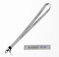 Thumbnail for Madrid City Series lanyard - light gray