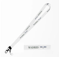 Thumbnail for Madrid City Series lanyard - white