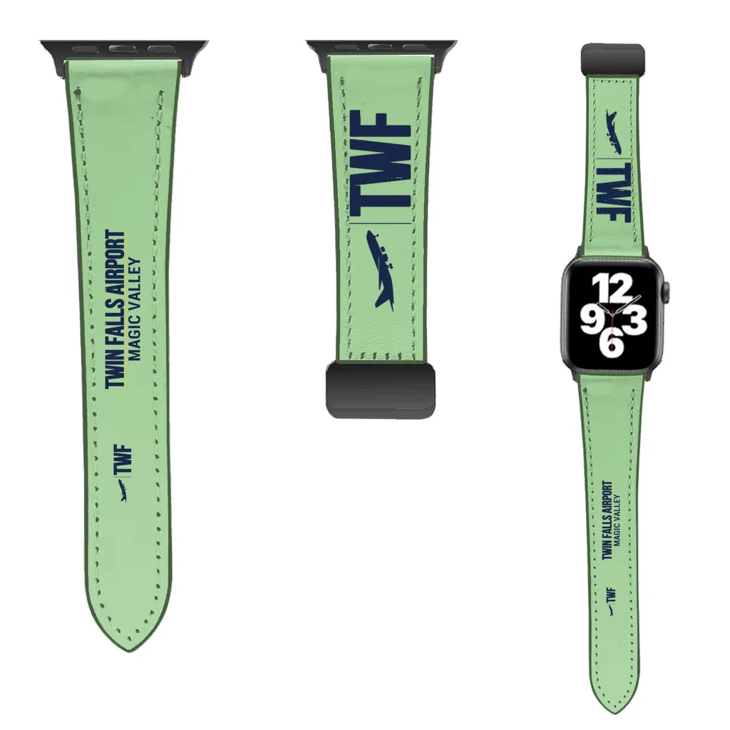 WBV6 | Magic Valley Regional Airport TWF — Twin Falls | Leather - Light Green