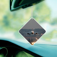 Thumbnail for Magnificent Airplane Landing Printed Designed Car Air Fresheners