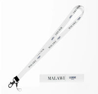Thumbnail for Malawi Country Series lanyard - white