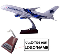 Thumbnail for Malaysia Airlines Airbus A380 Airplane Model (Handmade 45CM)