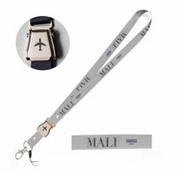 Thumbnail for Mali Country Series seat belt lanyard - light gray