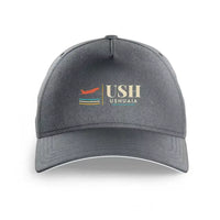 Thumbnail for Malvinas Argentinas International Airport USH — Ushuaia (USH) printed hat - gray