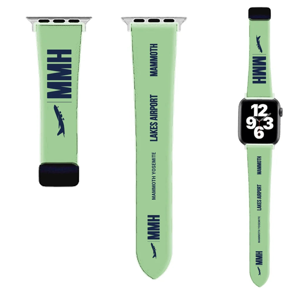 WBV6 | Mammoth Yosemite Airport MMH | Light Green (Magnetic Band)