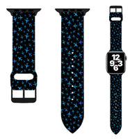 Thumbnail for Many Airplanes Black Designed Soft Silicone Apple Watch Bands